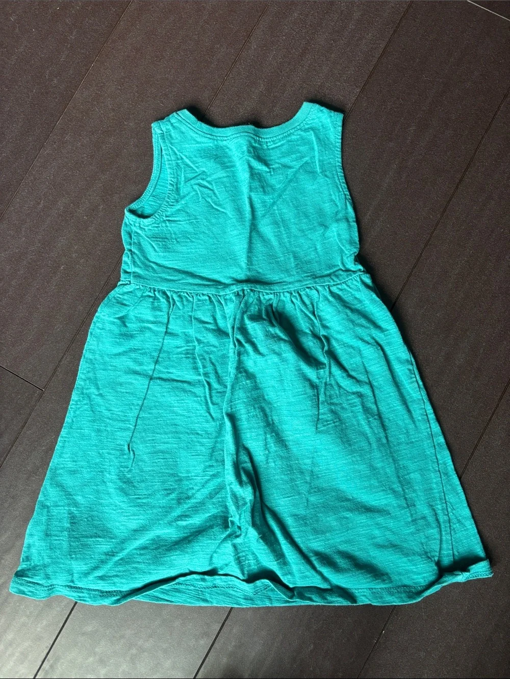 Old Navy Teal Crewneck Toddler Tank